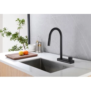 Смеситель ABBER Wasser Kreis AF8114B для кухни с выдвижной лейкой